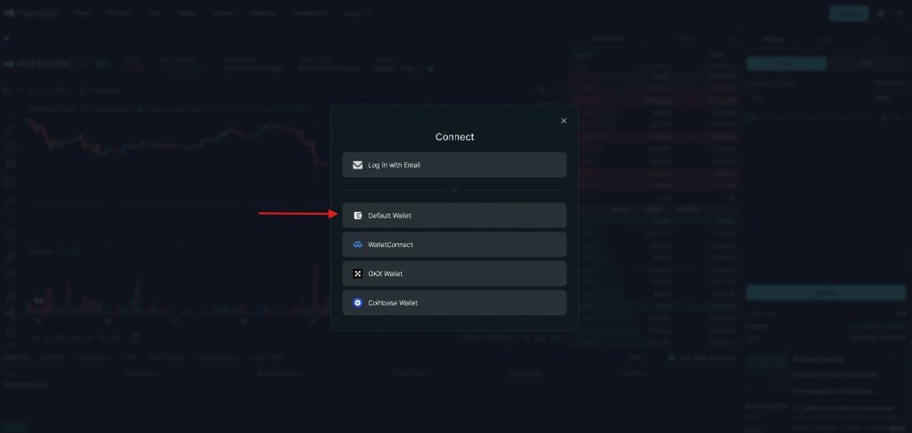 hyperlquid normal wallet